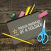 U.S. Army Proud Husband of a Soldier Makeup Cosmetic Bag Organizer Pouch view 2