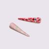 4 Pcs Fashion Acrylic Alloy Hair Clips Acetic Acid Duckbill Clips Hairpins Barrettes Hairstyling Tools Accessories for Women view 4