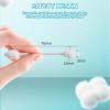 Baby Cotton Swabs, Organic Chlorine-Free Safety Swabs for Kids or Newborn Babies, 100% Biodegradable Gentle Baby Qtips, Cruelty-Free & Hypoallergenic Children Cotton Buds (4 packs of 55 ct. Total 220) view 3
