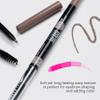 Vivienne Sab Brow Arcade Eyebrow Pencil  Micro Definer with Brush for Natural Shaping, Long-Wear Color for Full, Defined Arches, Shade 02 Chocolate Brown, 0.035 oz view 3