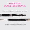 Vivienne Sab Brow Arcade Eyebrow Pencil  Micro Definer with Brush for Natural Shaping, Long-Wear Color for Full, Defined Arches, Shade 02 Chocolate Brown, 0.035 oz view 4