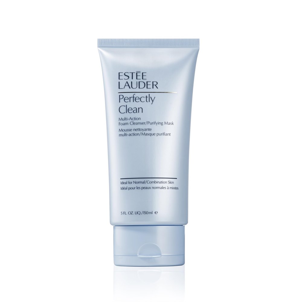 Este Lauder Perfectly Clean Multi-Action Foaming Face Wash Cleanser/Purifying Face Mask, 5.0 fl oz.