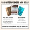 Malibu C Mini Malibu Rehab Hard Water Wellness - Contains 2 Remedy Packets - At-Home Hair Reconstructor and Mineral Removal Remedy - Sulfate Free Hair Care view 2