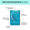 Malibu C Mini Malibu Rehab Hard Water Wellness - Contains 2 Remedy Packets - At-Home Hair Reconstructor and Mineral Removal Remedy - Sulfate Free Hair Care view 4