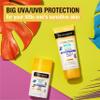 Neutrogena Sheer Zinc Kids Sunscreen Stick - Broad Spectrum SPF 50 sunscreen for Face & Body, Hypoallergenic Mineral Formula, Water Resistant, Gentle for Baby Skin, 1.5 oz (42 g) Travel Size view 2