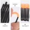 50PCS Disposable Eyelash Mascara Makeup Brush Applicator(Orange) view 2