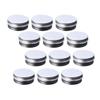 12pcs Travel Bottles Cosmetic Container Buttercream Lip Balm Containers Container with Lid Cosmetic Metal Tins Round Cosmetic Jars Empty Cream Jar Pot Candy Tin Can Supplies Lotion view 1