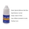 5 Pcs Adhesive Nail Glue for Rhinestones Nail Stickers False Tips Manicure Nail Art Tool view 2