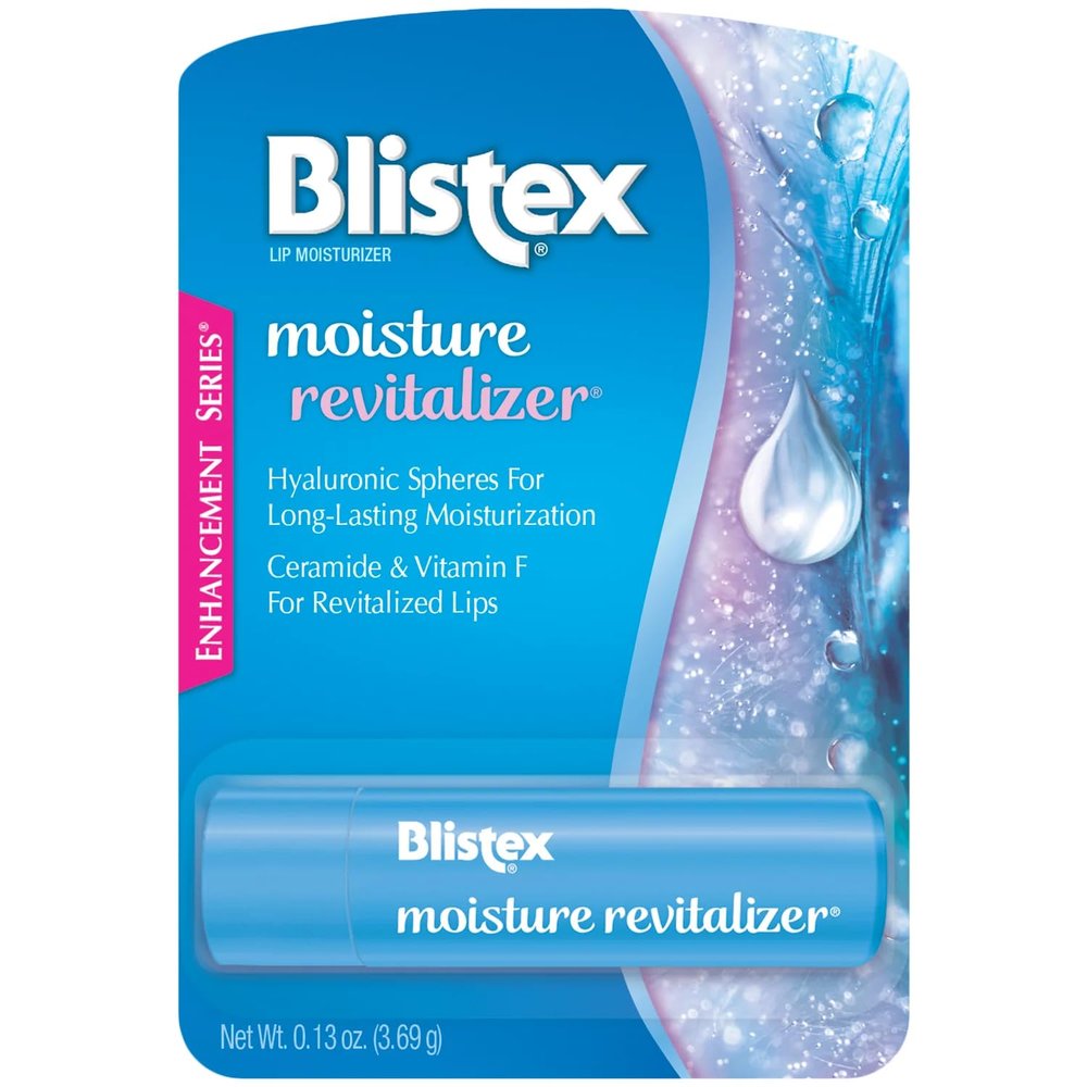 Blistex, Moisture Revitalizer, Lip Balm, Lip Moisturizer, Hydration, Ceramide Formula, 0.13 Ounce