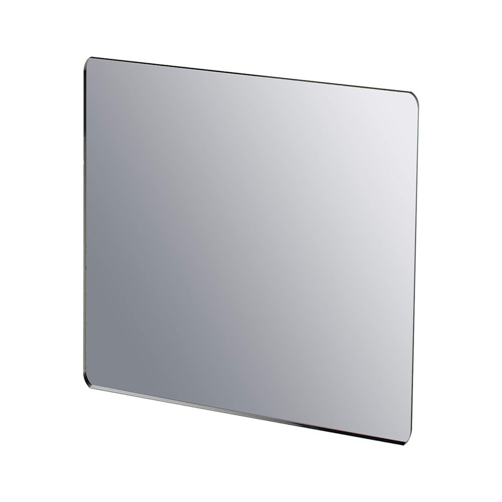 Marketing Holders 2 Pack Acrylic Mirror Sheet 4" x 6" Replacement DIY Reflective Plastic Tile Portable Lightweight Flat with Rounded Corners for Makeup Bags Purses and Traveling