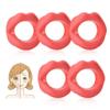 5 Pcs Silicone Face Slimmer Mouth Tightener Chin V Up Trainer Anti-Aging Face Masseter Muscle Exercise Mouthpiece Tool Beauty Gift view 1