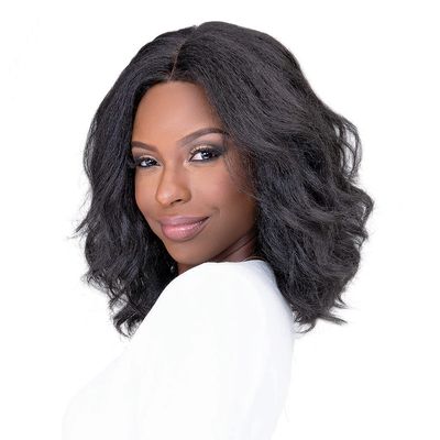 Janet Collection Synthetic Natural Me Deep Part JODE Lace Wig (2)