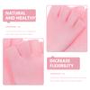 1pair Moisturizing Gel Gloves Elastic Mitten Hand Care Accessories for Women Nourishing Spa Gloves for Softening Hydrating and Repairing Skin Present for Special Occasions view 4