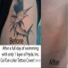 Hide Ink Temporary Tattoo Cover Up 4" x 6" - DARK COLOR (5-Pack) view 3