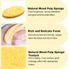 50 Pcs Facial Sponges,Thicker Compressed Face Cleansing Sponges Natural Cellulose Face Sponge for Women Men Girls Facial Cleansing Exfoliating Facial SPA Massage Makeup Removal (yellow) view 2