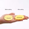 50 Pcs Facial Sponges,Thicker Compressed Face Cleansing Sponges Natural Cellulose Face Sponge for Women Men Girls Facial Cleansing Exfoliating Facial SPA Massage Makeup Removal (yellow) view 3