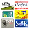 Astra-Derby-Shark-Tiger-Sharp Double Edge Razor Blades Sampler, 30 Blades view 1