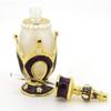 0.67oz Crown Shape Creative Perfume Bottle Metal and Glass Perfume Bottle Refillable Empty Aromatherapy Essential Oil Bottle (Purple) view 2