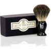 Geo. F. Trumper PB Range SMALL Shaving Brush with Pure Badger Hair Black view 1