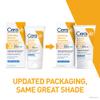 CeraVe Hydrating Mineral Sunscreen SPF 30 with Sheer Tint, Tinted Mineral Sunscreen with Zinc Oxide & Titanium Dioxide, Blends Seamlessly For Healthy Glow, Medium, 1.7 Fluid Ounce view 2