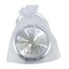 12PCS Quinceanera Compact Round Hand Mirror Sweet 15 design with Organza Gift Bag Girl view 2