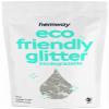 Hemway Biodegradable Glitter Eco Friendly - 100g/3.5oz Bio Cosmetic Safe Sparkle Vegan for Face Eyeshadow Body Hair Festival Makeup Craft - Super Chunky (1/8" 0.125" 3mm) - White Iridescent view 1