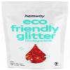 Hemway Biodegradable Glitter Eco Friendly - 100g/3.5oz Bio Cosmetic Safe Sparkle Vegan for Face Eyeshadow Body Hair Festival Makeup Craft - Super Chunky (1/8" 0.125" 3mm) - Red Holographic view 1