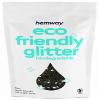 Hemway Biodegradable Glitter Eco Friendly - 100g/3.5oz Bio Cosmetic Safe Sparkle Vegan for Face Eyeshadow Body Hair Festival Makeup Craft - Super Chunky (1/8" 0.125" 3mm) - Black view 1