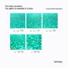 Hemway Biodegradable Glitter Eco Friendly - 100g/3.5oz Bio Cosmetic Safe Sparkle Vegan for Face Eyeshadow Body Hair Festival Makeup Craft - Fine (1/64" 0.015" 0.4mm) - Turquoise Blue Holographic view 3