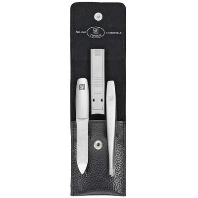 ZWILLING Beauty TWINOX 3-pc Pocket Set -Black