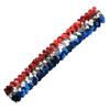 Wenchoice Blue Silver Red Triple Sequins Elastic Headband Girl'S Free Size view 1