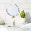 JERDON Compact Magnifying Mirror - Folding 5.5" Travel Mirror with 10X & 1X Magnification - Model MC450N view 2