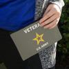 U.S. Army Veteran Logo Makeup Cosmetic Bag Organizer Pouch view 3