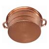 Compact Gold Pure Copper Foot Pedicure Tub Manicure Cuticles Bowl view 3