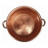 Compact Gold Pure Copper Foot Pedicure Tub Manicure Cuticles Bowl view 4