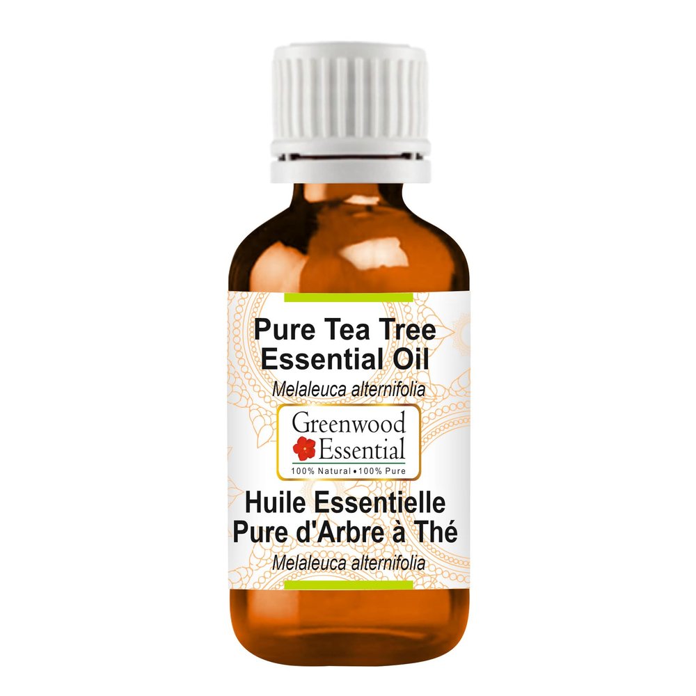 Greenwood Essential Tea Tree Essential Oil (Melaleuca alternifolia) Steam Distilled 5ml (0.16 oz)