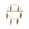 2 PCS Alloy Hollow Hairpin Hair Clip Bobby Pin Women Lady Hair Barrette Side Clip (Leaf style) view 4