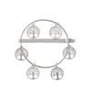 2 PCS Alloy Hollow Hairpin Hair Clip Bobby Pin Women Lady Hair Barrette Side Clip (Tree style) view 3