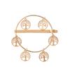 2 PCS Alloy Hollow Hairpin Hair Clip Bobby Pin Women Lady Hair Barrette Side Clip (Tree style) view 4