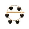 2 PCS Alloy Hollow Hairpin Hair Clip Bobby Pin Women Lady Hair Barrette Side Clip (Love style) view 4