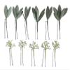 11 pcs Green Hair Pins Olive Leaves Eucalyptus Greenery Wedding accessories Grecian headpiece view 1