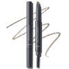 THESAEM Artlook Eyebrow Definer Pencil with Spoolie Brush 01 Brown  Long Lasting Eyebrow Makeup for Soft Textured with Vitamin E - Triangular Pencil view 1