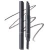 THESAEM Artlook Eyebrow Definer Pencil with Spoolie Brush 04 Black Gray  Long Lasting Eyebrow Makeup for Soft Textured with Vitamin E - Triangular Pencil view 1