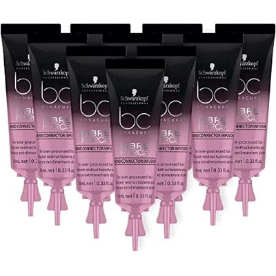 Schwarzkopf Professional BC Bonacure Fibre Force Bond Connector Infusion Serum 12 Pack, 120 ml