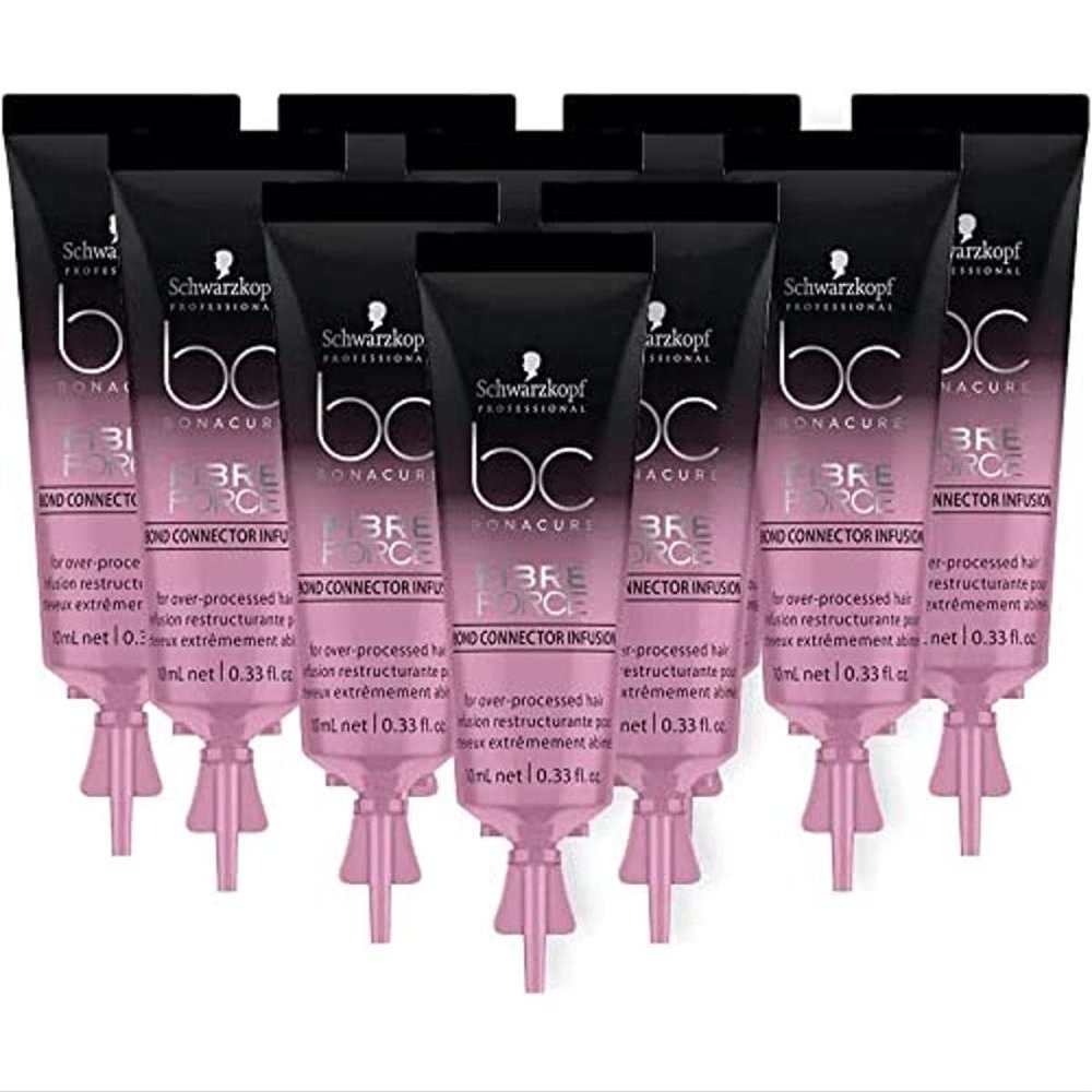 Schwarzkopf Professional BC Bonacure Fibre Force Bond Connector Infusion Serum 12 Pack, 120 ml