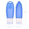 Silicone Travel Bottles4 PCS with PVC Bag Leak Proof Silicone Travel Containers for Shampoo, Essential Oils, Lotions, Toiletries view 2
