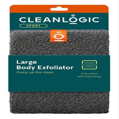 Clean Logic Mens Exfoliating Body Scrubber (Pack of 2)2