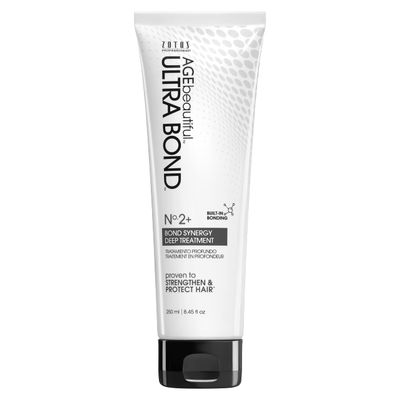 AGE beautiful Deep Treatment Synergy Repair with Ultra Bond Building | Strengthens, Protects & Nourishes Hair | Color-Safe | For Color-Treated Blondes | 8.45 Fl Oz