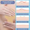 Breast Augmentation Recovery Supplies - Silicone Sheets for Healing - Comfortable Under Post-Op Bra (4 Pcs) view 2