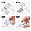 24 Pieces Callus Shaver Sets, 20 Replacement Slices Blades 2 Callus Shavers Stainless Steel and 2 Foot File Heads Foot Care Tools Hard Skin Remover for Hand Feet view 4